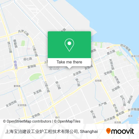 上海宝治建设工业炉工程技术有限公司 map