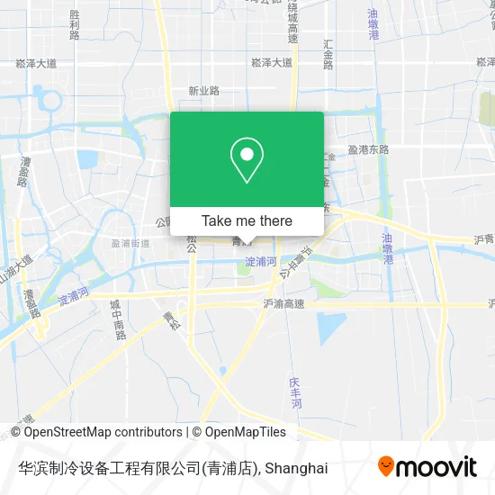 华滨制冷设备工程有限公司(青浦店) map