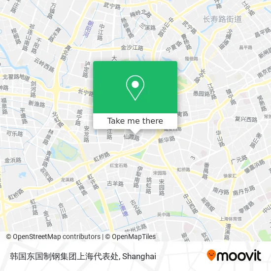 韩国东国制钢集团上海代表处 map
