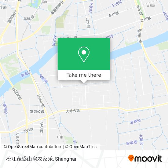 松江茂盛山房农家乐 map
