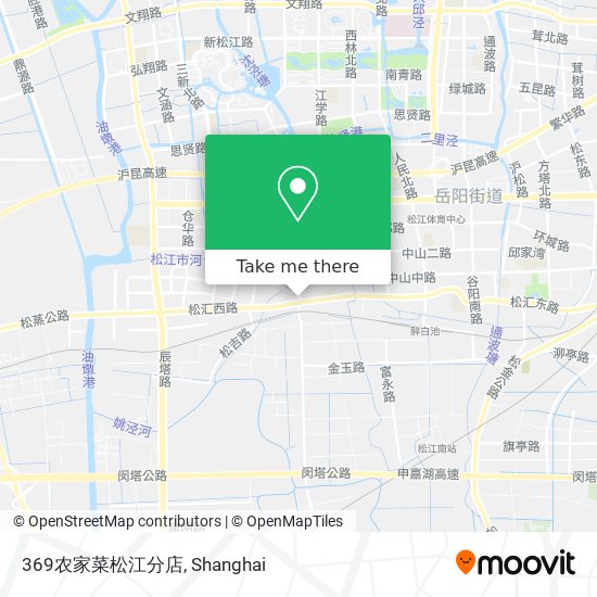 369农家菜松江分店 map