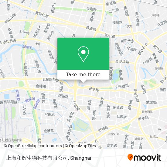 上海和辉生物科技有限公司 map