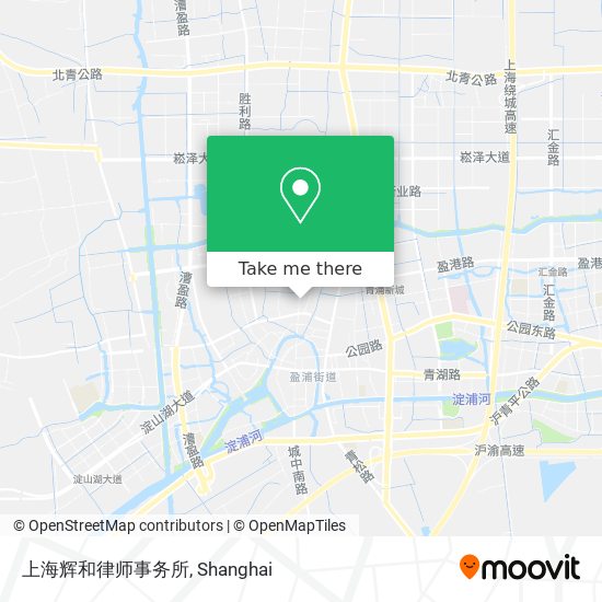 上海辉和律师事务所 map