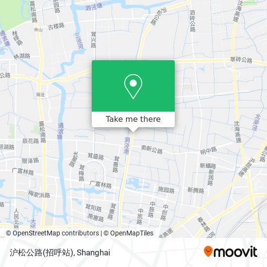 沪松公路(招呼站) map