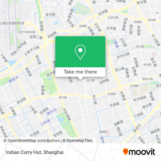 Indian Curry Hut map
