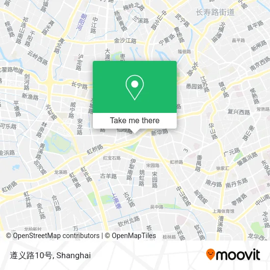 遵义路10号 map