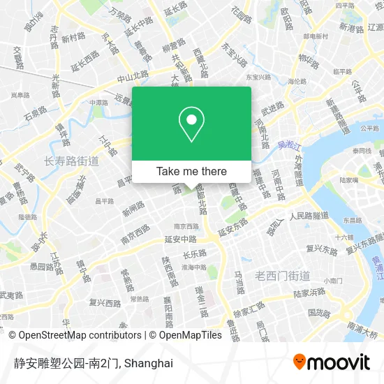 静安雕塑公园-南2门 map