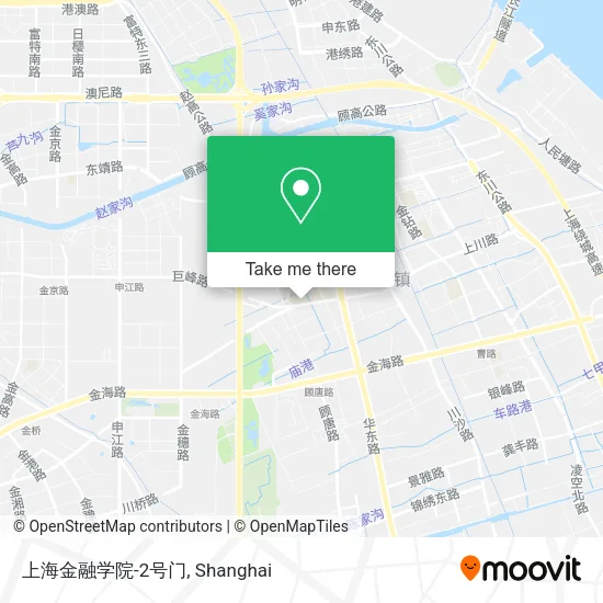 上海金融学院-2号门 map