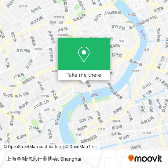 上海金融信息行业协会 map