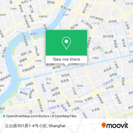 云台路501弄1-4号小区 map