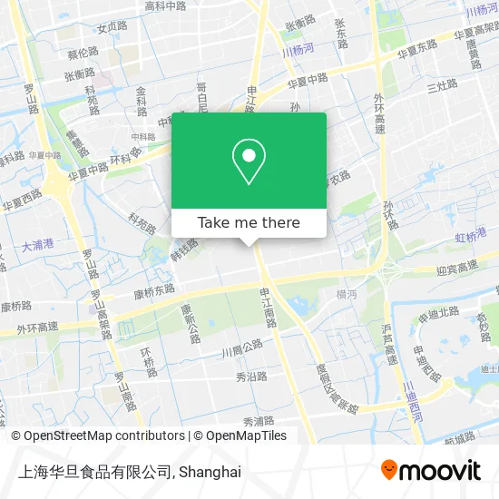 上海华旦食品有限公司 map