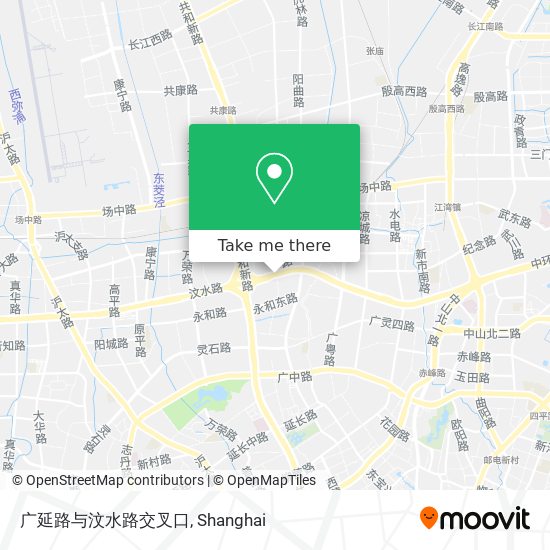 广延路与汶水路交叉口 map