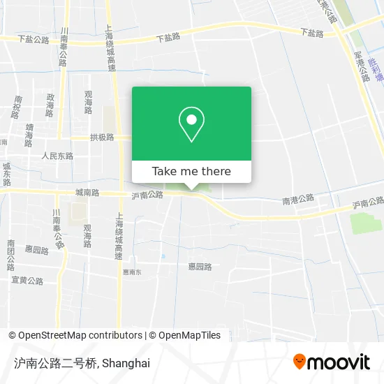 沪南公路二号桥 map