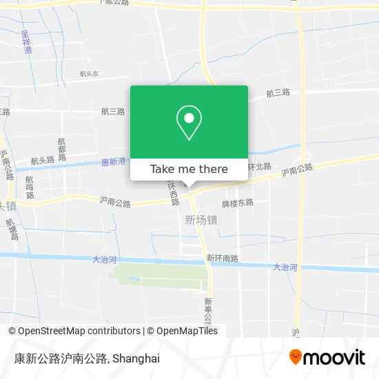 康新公路沪南公路 map