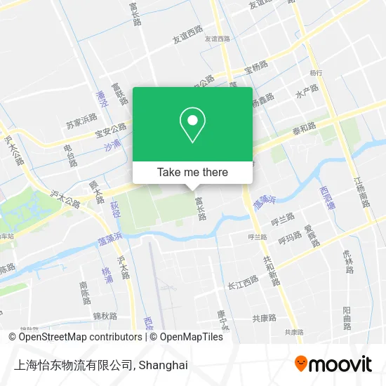 上海怡东物流有限公司 map