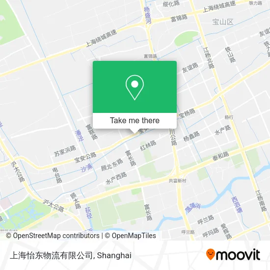 上海怡东物流有限公司 map
