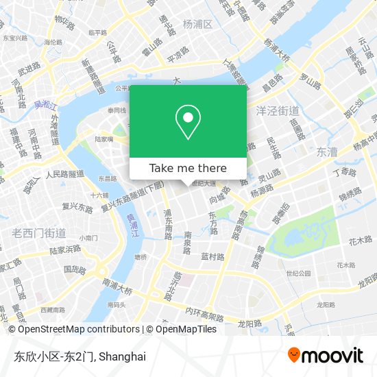 东欣小区-东2门 map