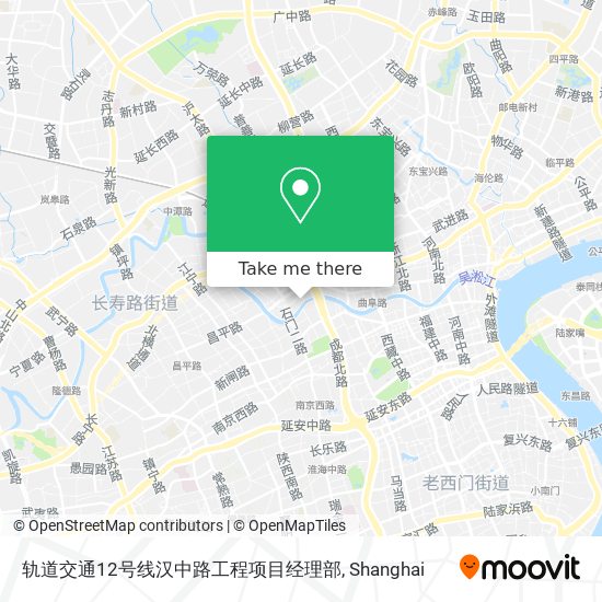 轨道交通12号线汉中路工程项目经理部 map