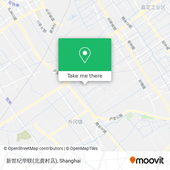 新世纪华联(北龚村店) map