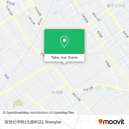 新世纪华联(北龚村店) map