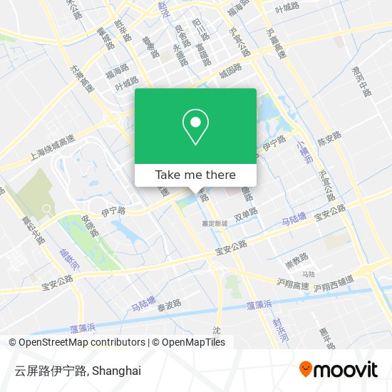 云屏路伊宁路 map