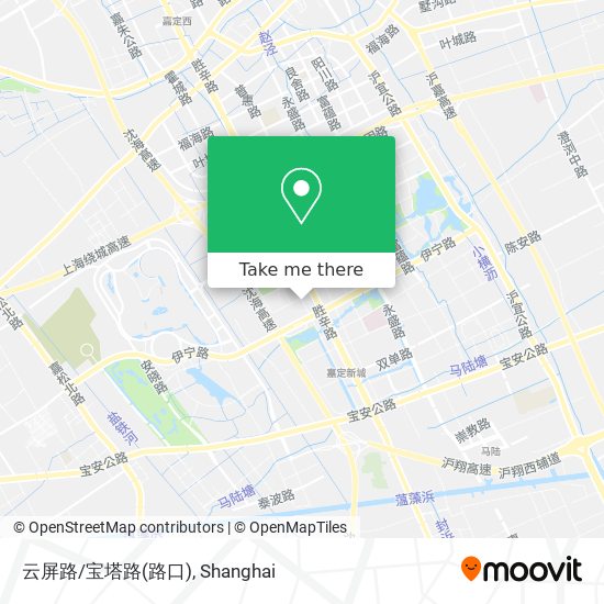 云屏路/宝塔路(路口) map
