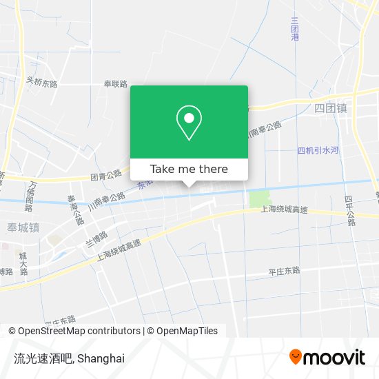 流光速酒吧 map