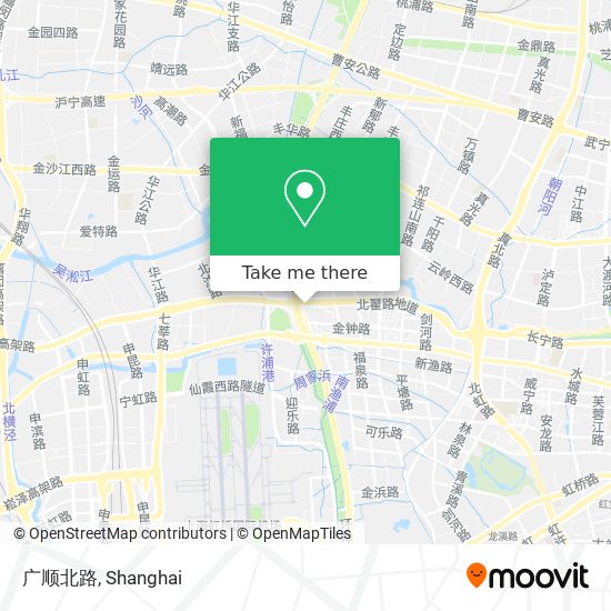 广顺北路 map