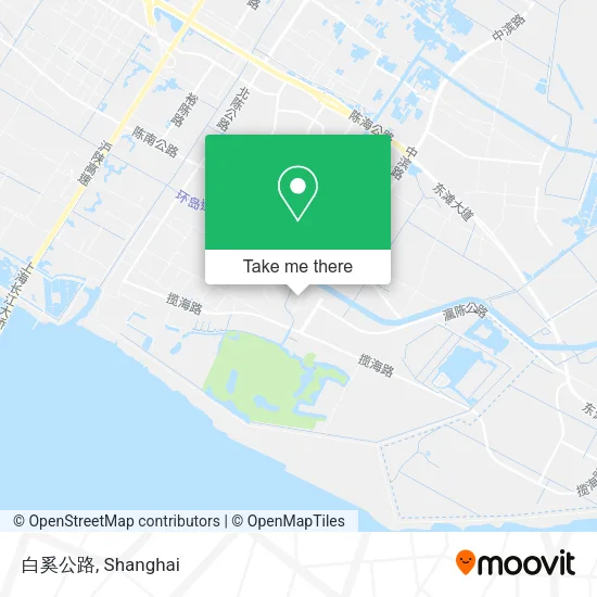 白奚公路 map