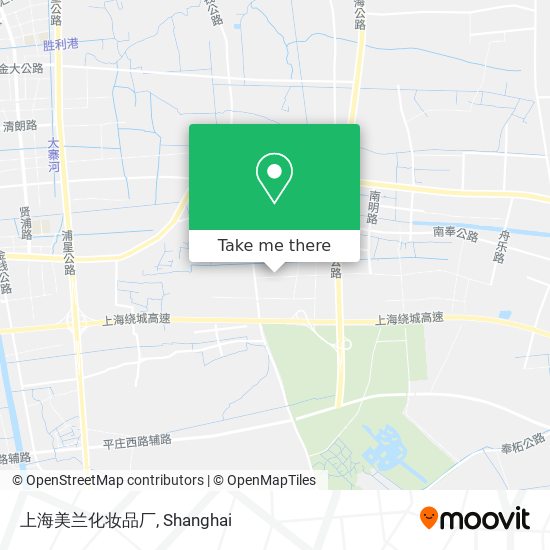 上海美兰化妆品厂 map