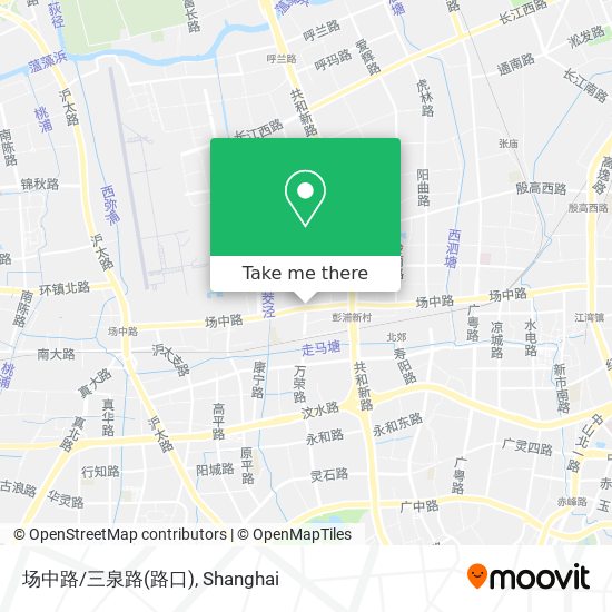 场中路/三泉路(路口) map