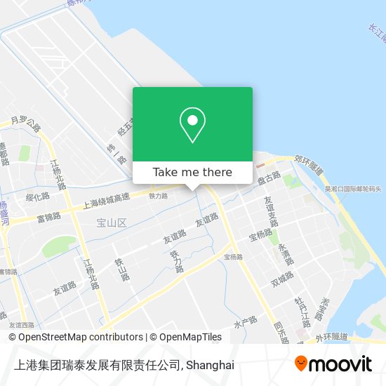 上港集团瑞泰发展有限责任公司 map