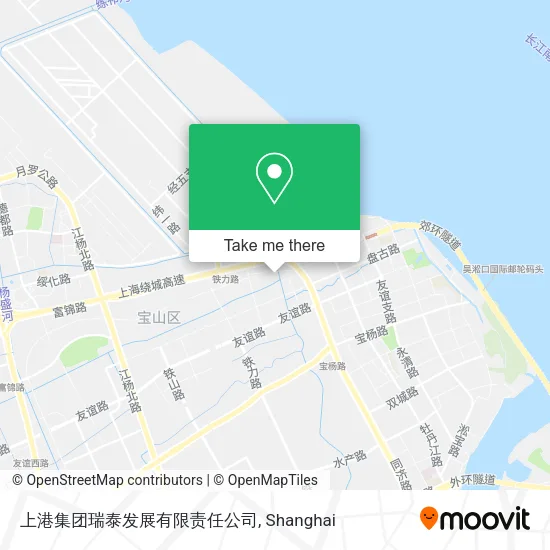 上港集团瑞泰发展有限责任公司 map