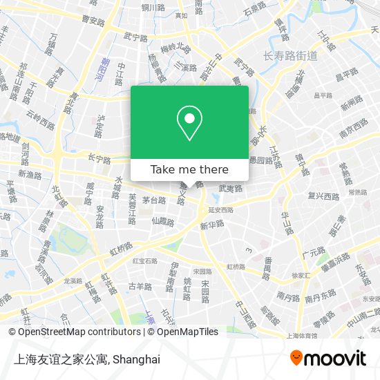 上海友谊之家公寓 map