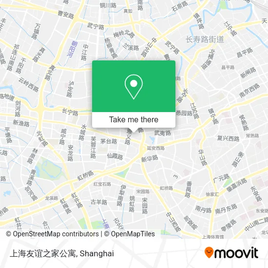 上海友谊之家公寓 map