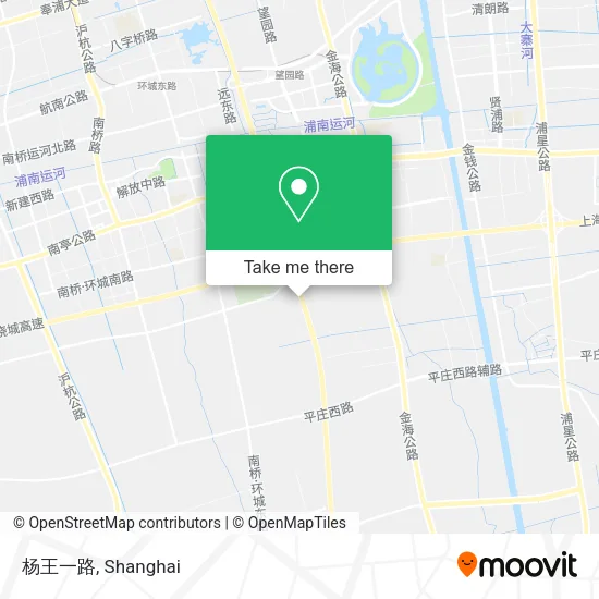 杨王一路 map