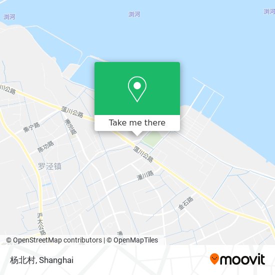 杨北村 map
