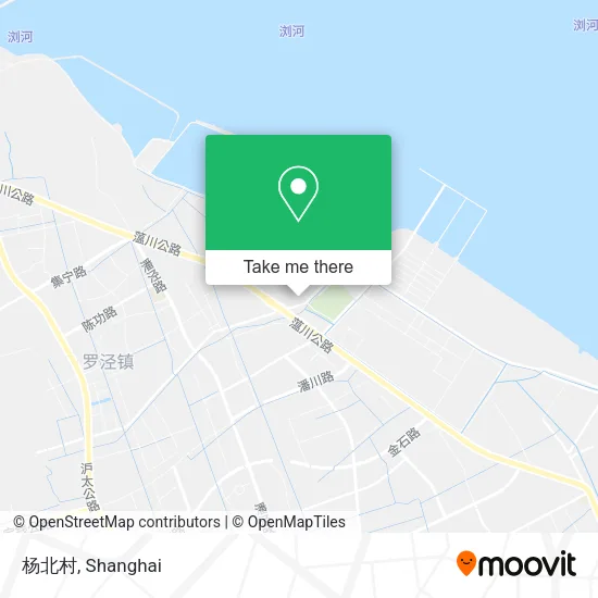 杨北村 map