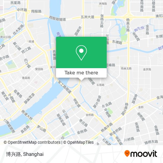 博兴路 map