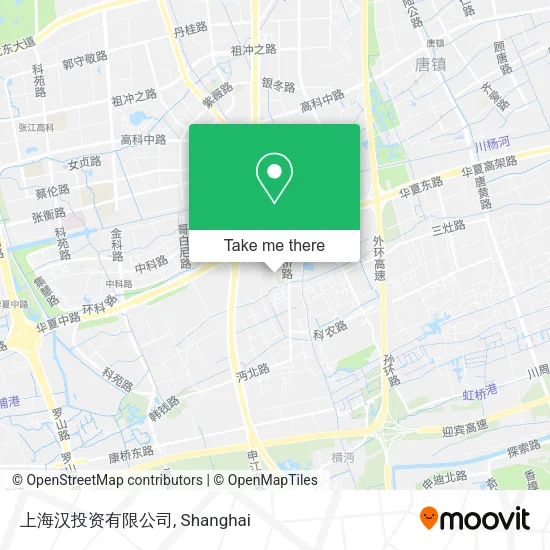 上海汉投资有限公司 map