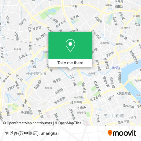 宜芝多(汉中路店) map