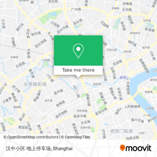汉中小区-地上停车场 map