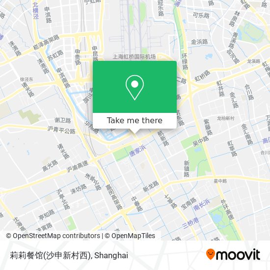 莉莉餐馆(沙申新村西) map