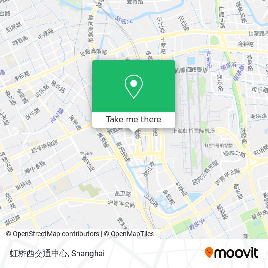 虹桥西交通中心 map