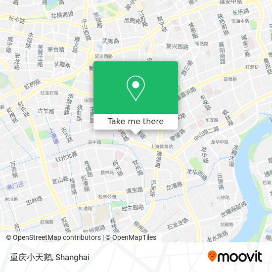 重庆小天鹅 map
