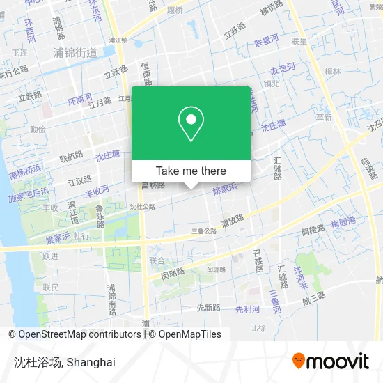 沈杜浴场 map