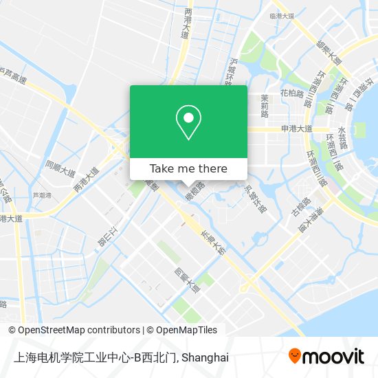 上海电机学院工业中心-B西北门 map