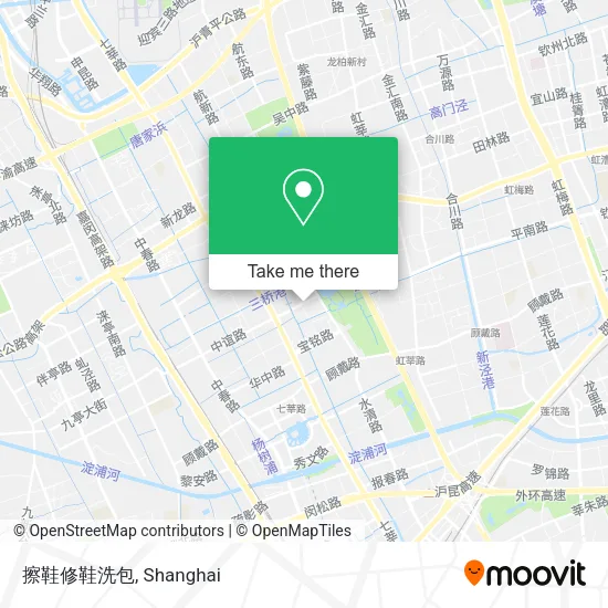 擦鞋修鞋洗包 map