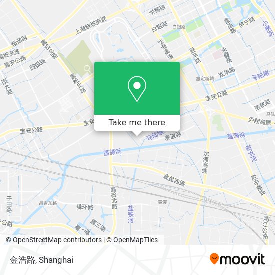 金浩路 map