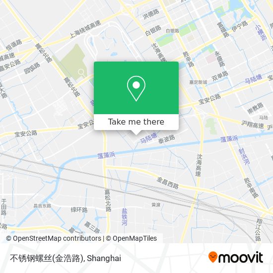 不锈钢螺丝(金浩路) map